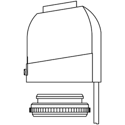 Термоэлектрический сервопривод двухпозиционный Aktor T 2P, M30 x 1,5